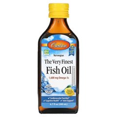 Carlson Labs Fish Oil Omega-3 1,600 mg 200 ml Омега-3