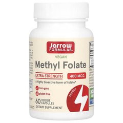 Jarrow Formulas Methyl Folate 400 mcg 60 капсул Фолієва кислота (B-9)