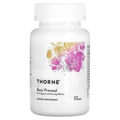 Thorne Basic Prenatal 90 капсул Вітаміни для вагітних