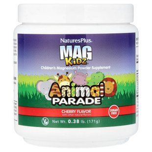 NaturesPlus Mag Kidz Powder Cherry 171 грам Магній для дітей