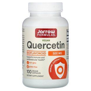 Jarrow Formulas Vegan Quercetin 500 mg 100 растительных капсул Кверцетин