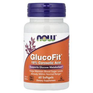 NOW GlucoFit 60 рідких капсул Інші екстракти