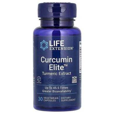 Life Extension Curcumin Elite Turmeric Extract 30 капс. Куркума и Куркумин