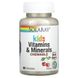 Solaray Kids Vitamins & Minerals 60 смоктальних таблеток