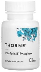Thorne Riboflavin 5'-Phosphate 60 капс. Рибофлавін (В-2)