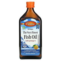Carlson Labs Fish Oil Omega-3 1,600 mg 500 ml Омега-3