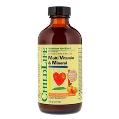 ChildLife Essentials Multi Vitamin & Mineral 237 ml Комплекс мультивітамінів для дітей