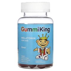 GummiKing Melatonin for Kids Strawberry 60 жувальних мармеладок Інші добавки для дітей