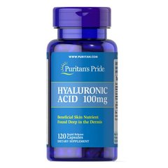 Puritan's Pride Hyaluronic Acid 100 mg 120 капсул