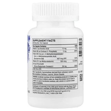 Thorne Advanced Iron Complex 60 Capsules Железо