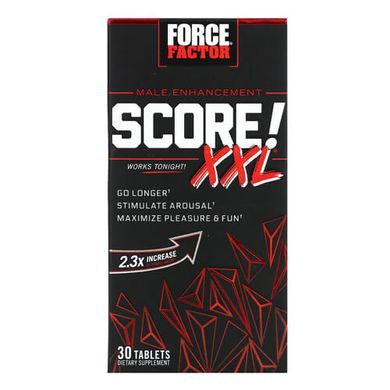Force Factor Score XXL 30 таб Сексуальное здоровье мужчин
