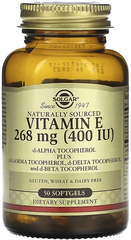 Solgar Vitamin E 268 mg (400 МО) mg 50 softgels Витамин Е