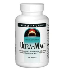 Source Naturals Ultra-Mag 240 табл. Магний