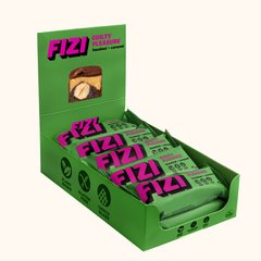 FIZI Шоколадний батончик Huzelnut+Caramel Протеїнові батончики
