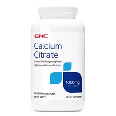 GNC Calcium Citrate 1000 mg 180 табл