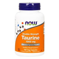 NOW Taurine 1000 mg 100 капс Таурин