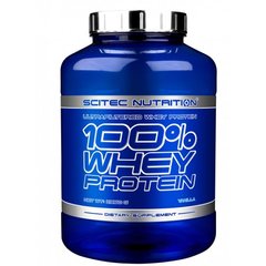 Scitec 100% Whey Protein 2350 грам, Полуниця
