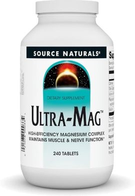 Source Naturals Ultra-Mag 240 таблеток Магній