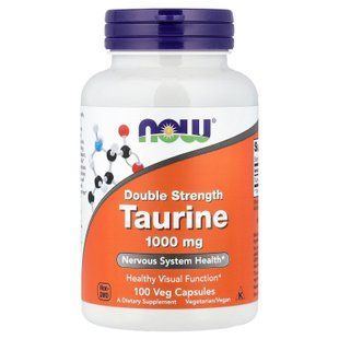 NOW Taurine 1000 mg 100 caps Таурин