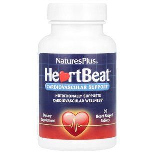 NaturesPlus HeartBeat 90 tablets Для сердца и сосудов