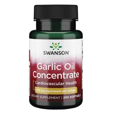 Swanson Garlic Oil 500 mg 250 капс Часник