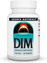 Source Naturals DIM 100 mg 30 таблеток ДІМ (DIM)