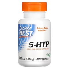 Doctor's Best 5-HTP 100 mg 60 рослинних капсул 5-HTP