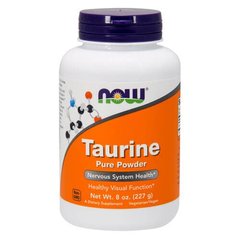NOW Taurine Pure Powder 227 грам Таурин