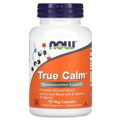 NOW True Calm 90 капсул GABA