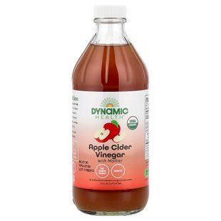 Dynamic Health Apple Cider Vinegar Detox Tonic 473 ml (СКЛЯНА) Яблучний оцет