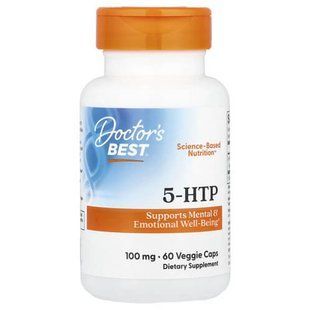 Doctor's Best 5-HTP 100 mg 60 растительных капсул 5-HTP