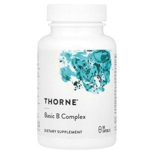 Thorne Basic B Complex 60 капсул Комплекс вітамінів групи В