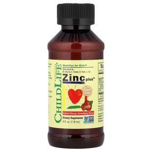 ChildLife Zinc Plus 118 ml Цинк для детей