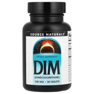 Source Naturals DIM 100 mg 30 табл. DIM