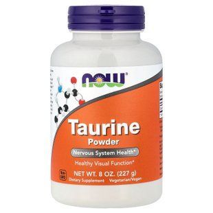 NOW Taurine Pure Powder 227 g Таурин
