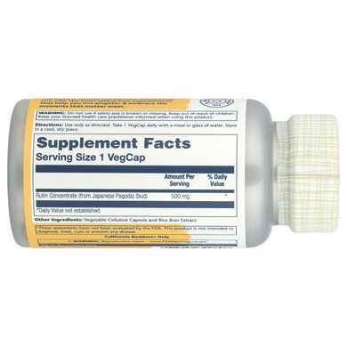 Solaray Rutin 500 mg 90 caps Рутин