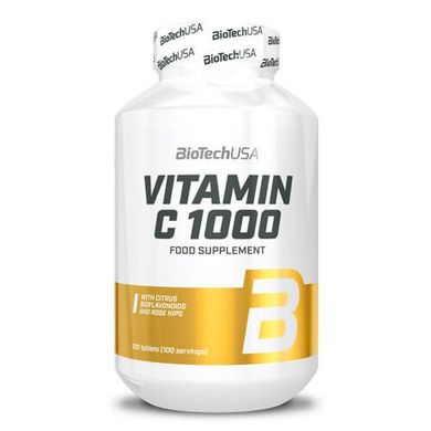 BioTech USA Vitamin C 1000 100 таб. Вітамін С