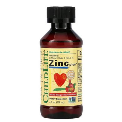 ChildLife Zinc Plus 118 мл Цинк