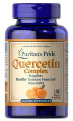 Puritan's Pride Quercetin Complex with Vitamin C 500 mg 100 капсул Кверцетин