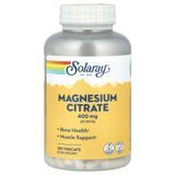 Solaray Magnesium Citrate 400 mg 180 caps Магний