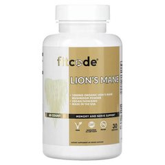 Fitcode Lion's Mane 1,000 mg 60 капсул Гриби