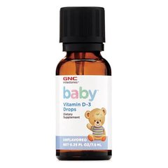 GNC milestones Baby Vitamin D-3 7.5 ml Вітамін D для дітей