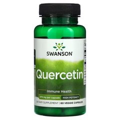 Swanson Quercetin 475 mg 60 рослинних капсул Кверцетин