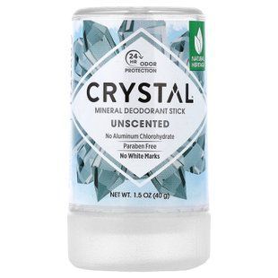 CRYSTAL Mineral Deodorant Stick Unscented 40 г Дезодоранти та Антиперспіранти