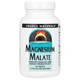 Source Naturals Magnesium Malate 90 tab Магний