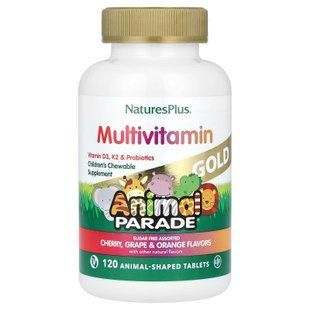 Nature's Plus Children's Multi-Vitamin & Mineral&nbsp;120 жувальних таблеток Мультивітаміни для дітей