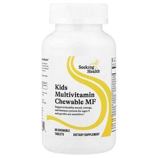 Seeking Health Kids Multivitamin MF 60 жувальних таблеток Мультивітаміни для дітей