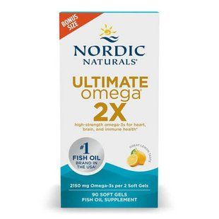 Nordic Naturals Ultimate Omega 2X (2150 mg) 90 рідких капсул Омега-3