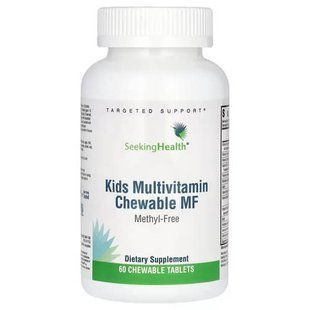 Seeking Health Kids Multivitamin MF 60 жувальних таблеток Мультивітаміни для дітей