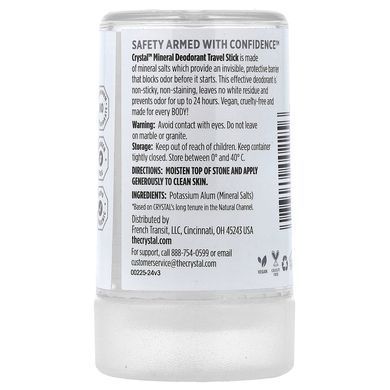 CRYSTAL Mineral Deodorant Stick Unscented 40 g Дезодоранты и Антиперспиранты